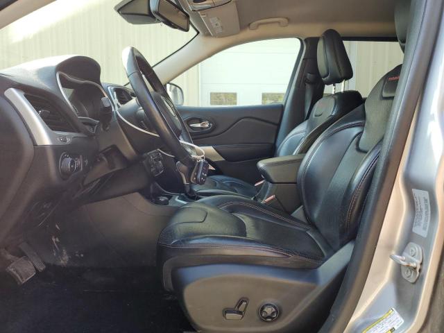 1C4PJMBS0HD214427 - 2017 JEEP CHEROKEE TRAILHAWK SILVER photo 7