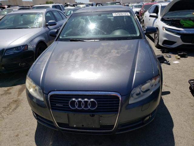 WAUDG78E75A542393 - 2005 AUDI A4 3.2 QUATTRO CHARCOAL photo 5