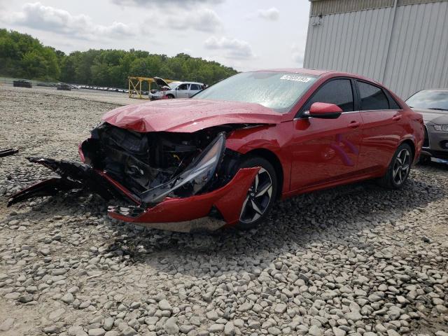 KMHLP4AG3PU406722 - 2023 HYUNDAI ELANTRA LIMITED RED photo 1