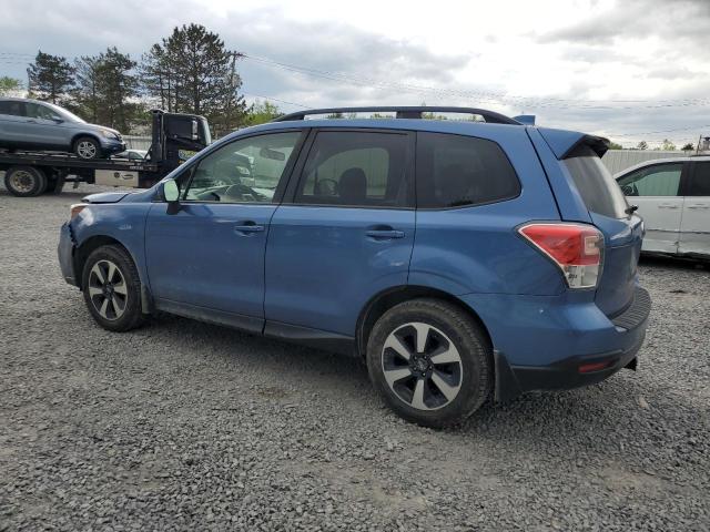 JF2SJADC1HH554503 - 2017 SUBARU FORESTER 2.5I PREMIUM BLUE photo 2