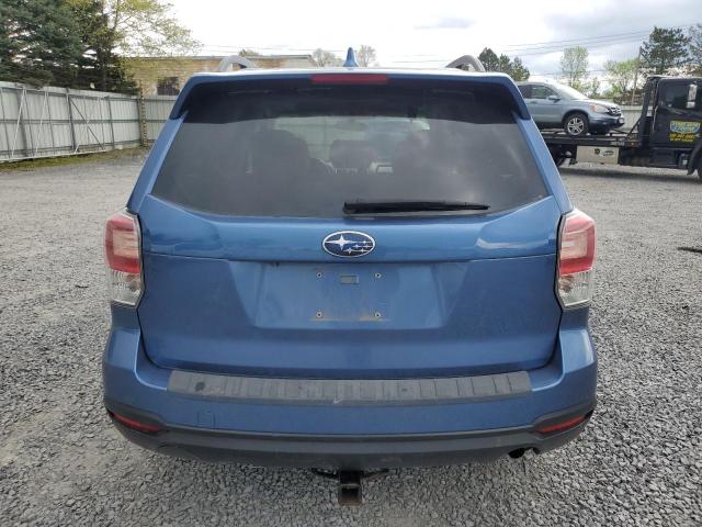 JF2SJADC1HH554503 - 2017 SUBARU FORESTER 2.5I PREMIUM BLUE photo 6