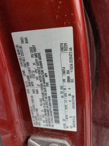 1FMCU9G97FUB61906 - 2015 FORD ESCAPE SE RED photo 13