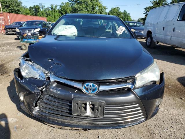 4T1BD1FK2FU152001 - 2015 TOYOTA CAMRY HYBRID BLACK photo 5