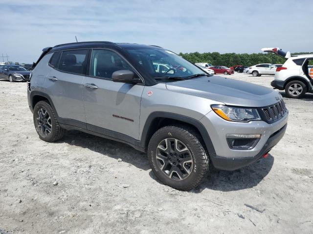 3C4NJDDB3LT194052 - 2020 JEEP COMPASS TRAILHAWK SILVER photo 4