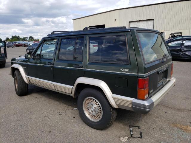 1J4FJ78S8TL335073 - 1996 JEEP CHEROKEE COUNTRY GREEN photo 2