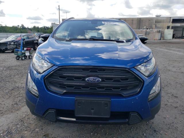 MAJ6S3JL0NC466442 - 2022 FORD ECOSPORT SES BLUE photo 5