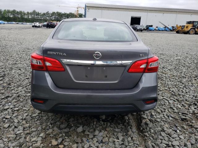 3N1AB7AP9GY325607 - 2016 NISSAN SENTRA S GRAY photo 6