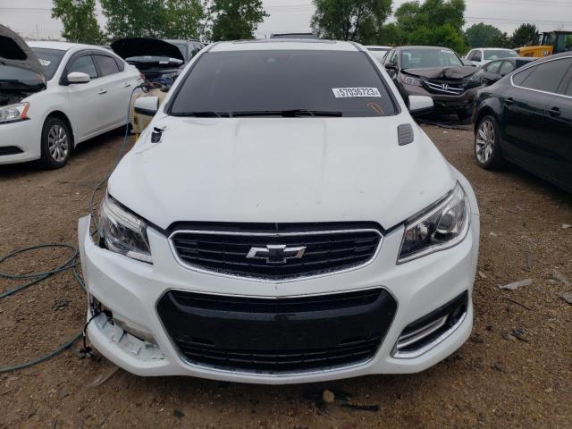 6G3F15RW3EL958375 - 2014 CHEVROLET SS WHITE photo 5