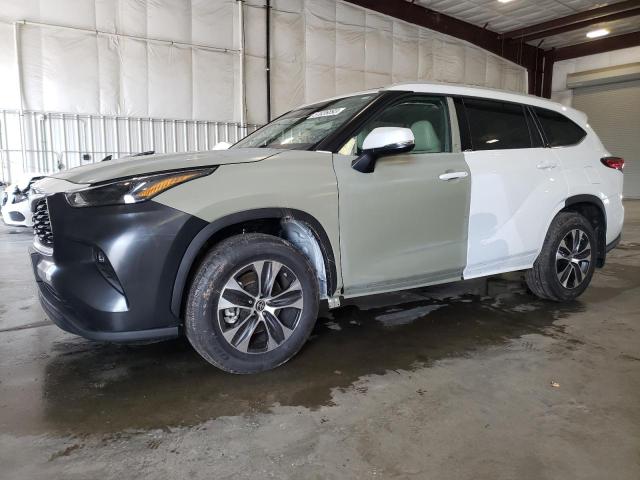 5TDGZRBH9NS245475 - 2022 TOYOTA HIGHLANDER XLE İki rəngli foto 1