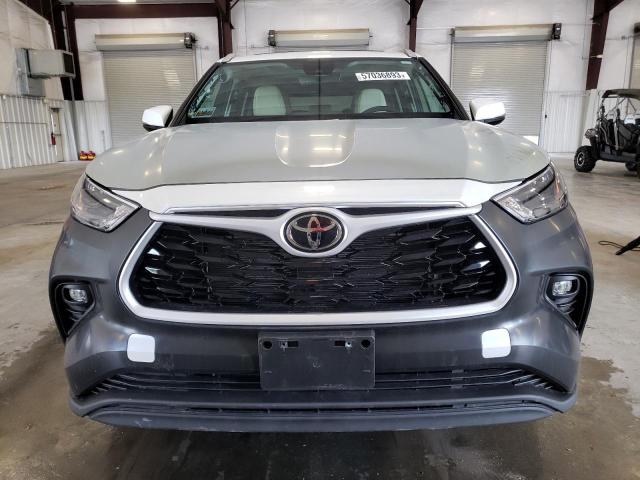 5TDGZRBH9NS245475 - 2022 TOYOTA HIGHLANDER XLE İki rəngli foto 5