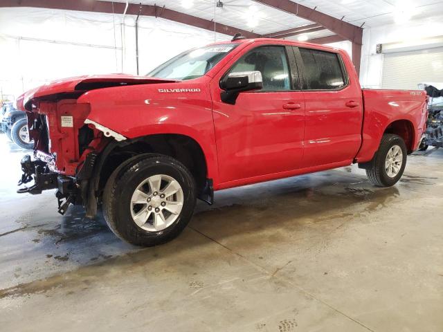 1GCPDDEK2NZ593755 - 2022 CHEVROLET silverado K1500 LT RED photo 1