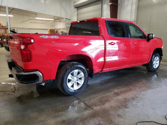 1GCPDDEK2NZ593755 - 2022 CHEVROLET silverado K1500 LT RED photo 3