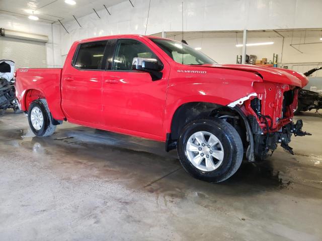 1GCPDDEK2NZ593755 - 2022 CHEVROLET silverado K1500 LT RED photo 4