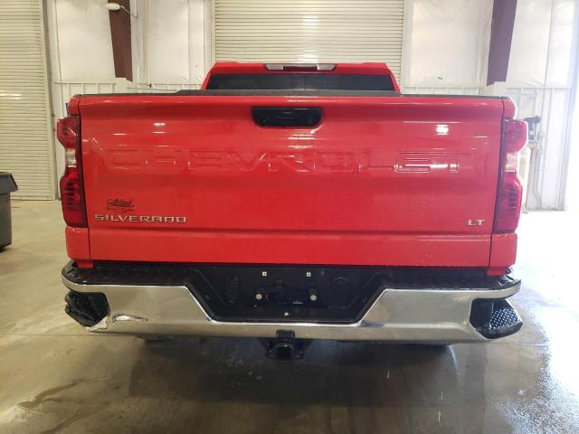 1GCPDDEK2NZ593755 - 2022 CHEVROLET silverado K1500 LT RED photo 6