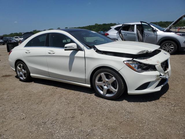 WDDSJ4GB5EN112877 - 2014 MERCEDES-BENZ CLA 250 4MATIC WHITE photo 4