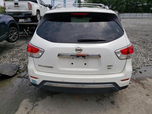 5N1AR2MM7DC613283 - 2013 NISSAN PATHFINDER S WHITE photo 6