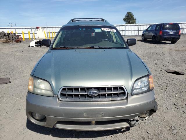 4S3BH675447627772 - 2004 SUBARU LEGACY OUTBACK AWP 绿色 照片 5