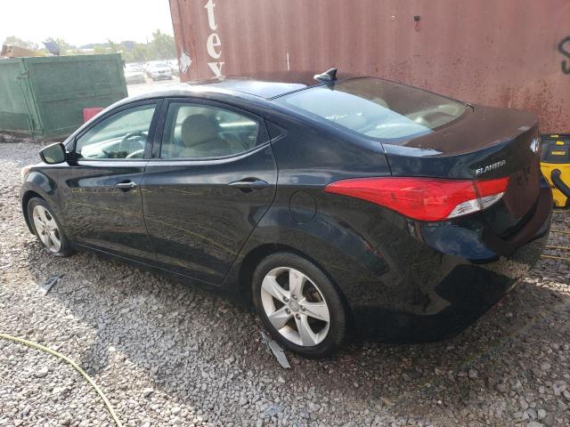 5NPDH4AE5DH426335 - 2013 HYUNDAI ELANTRA GLS BLACK photo 2