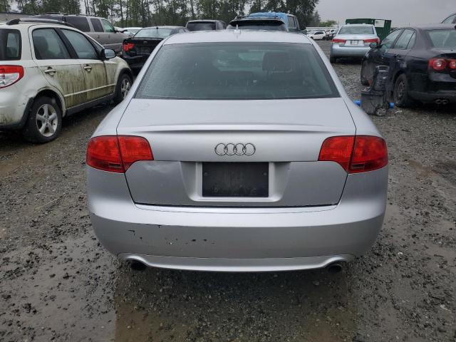 WAUDF78E88A113755 - 2008 AUDI A4 2.0T QUATTRO SILVER photo 6