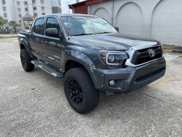 5TFJU4GN3DX030754 - 2013 TOYOTA TACOMA DOUBLE CAB PRERUNNER GRAY photo 1