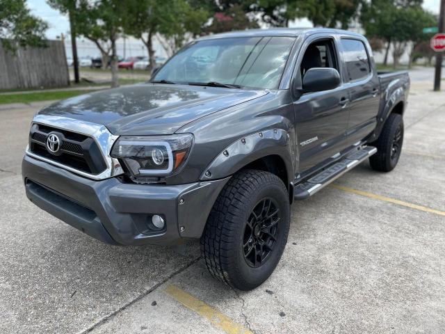 5TFJU4GN3DX030754 - 2013 TOYOTA TACOMA DOUBLE CAB PRERUNNER GRAY photo 2