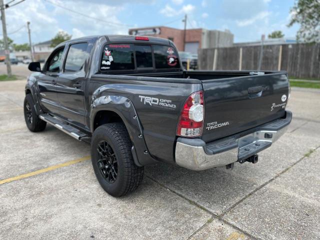 5TFJU4GN3DX030754 - 2013 TOYOTA TACOMA DOUBLE CAB PRERUNNER GRAY photo 3