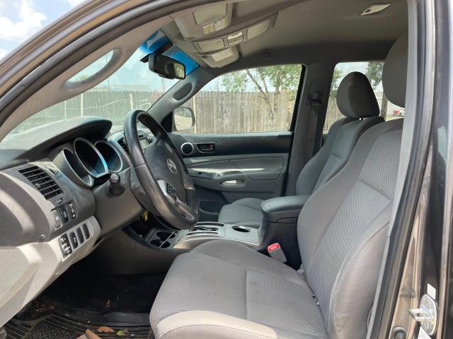 5TFJU4GN3DX030754 - 2013 TOYOTA TACOMA DOUBLE CAB PRERUNNER GRAY photo 5