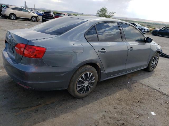 3VW1K7AJ1DM257649 - 2013 VOLKSWAGEN JETTA BASE 灰色 照片 3
