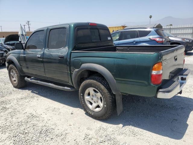 5TEGN92N71Z859715 - 2001 TOYOTA TACOMA DOUBLE CAB PRERUNNER GREEN photo 2