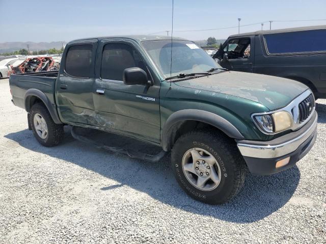 5TEGN92N71Z859715 - 2001 TOYOTA TACOMA DOUBLE CAB PRERUNNER GREEN photo 4