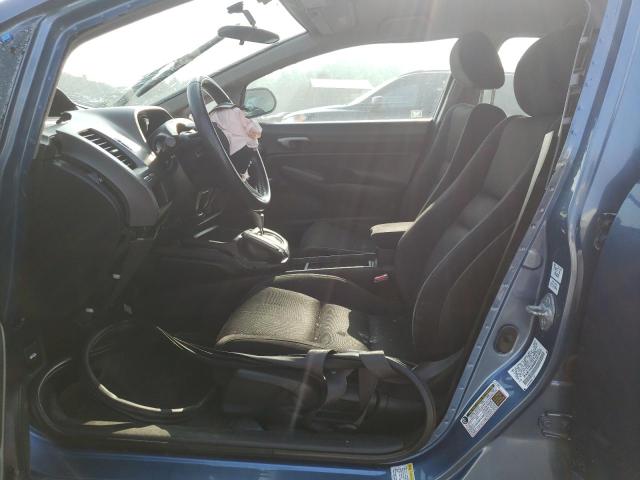 2HGFA16669H357055 - 2009 HONDA CIVIC LX-S أزرق صورة 7