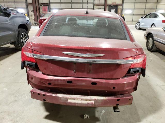 1C3BC1FB3BN511582 - 2011 CHRYSLER 200 TOURING BURGUNDY photo 6