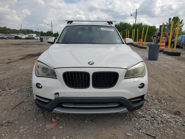 WBAVM5C52EVV91518 - 2014 BMW X1 XDRIVE35I WHITE photo 5