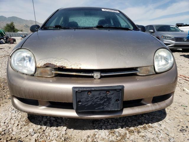 1B3ES46C8YD678428 - 2000 DODGE NEON BASE TAN photo 5