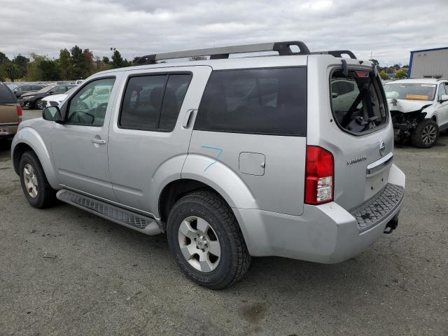 5N1AR18UX8C662584 - 2008 NISSAN PATHFINDER S SILVER photo 2