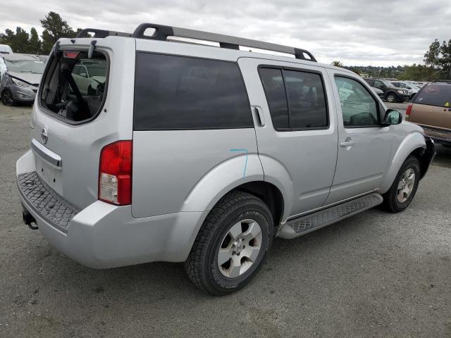 5N1AR18UX8C662584 - 2008 NISSAN PATHFINDER S SILVER photo 3