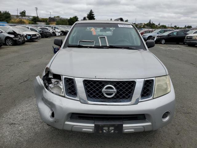5N1AR18UX8C662584 - 2008 NISSAN PATHFINDER S SILVER photo 5