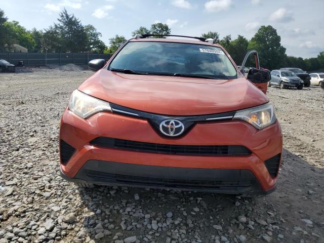 JTMZFREV4GJ078669 - 2016 TOYOTA RAV4 LE ORANGE photo 5