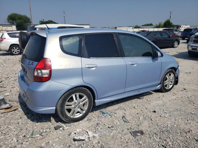 JHMGD38628S049356 - 2008 HONDA FIT SPORT BLUE photo 3