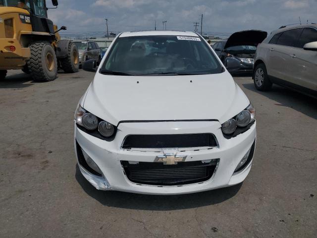 1G1JG6SB4D4179622 - 2013 CHEVROLET SONIC RS WHITE photo 5