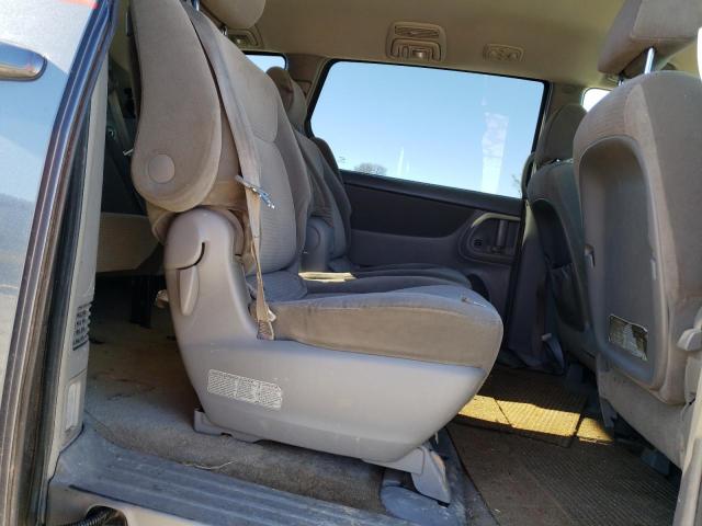 5TDZA23C26S462054 - 2006 TOYOTA SIENNA CE BLUE photo 11