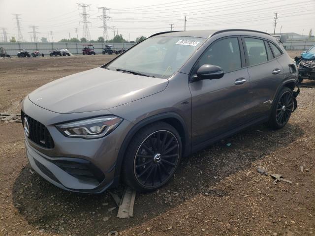 W1N4N5DB6NJ381634 - 2022 MERCEDES-BENZ GLA 45 AMG GRAY photo 1