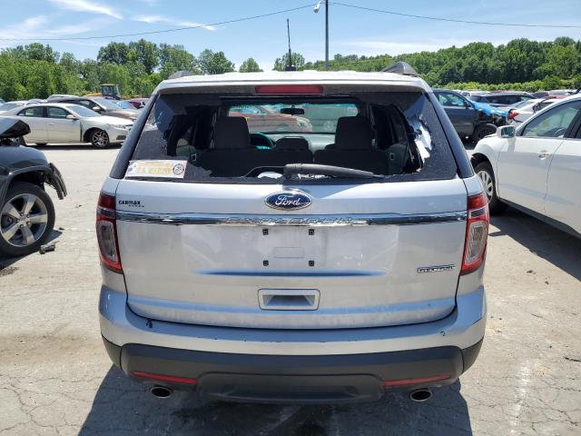 1FM5K7B87EGA02544 - 2014 FORD EXPLORER SILVER photo 6