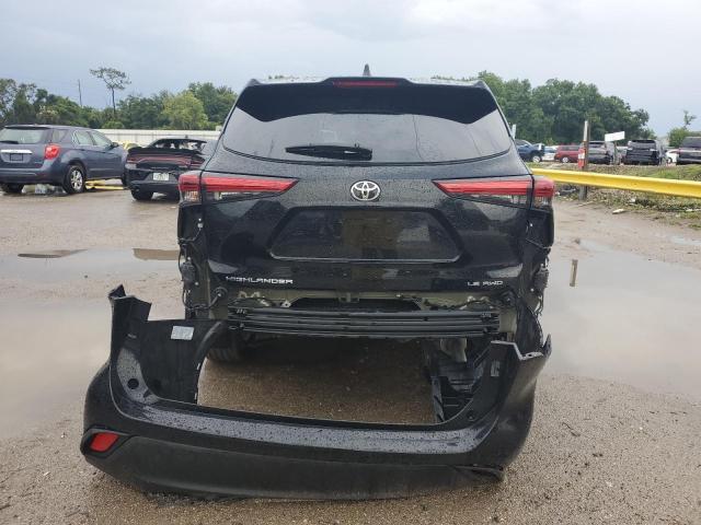 5TDBZRBH4NS215598 - 2022 TOYOTA HIGHLANDER L BLACK photo 6