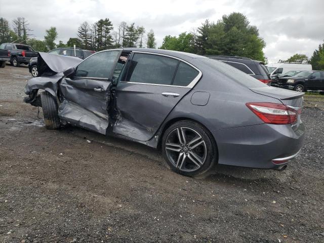 1HGCR2F50HA073622 - 2017 HONDA ACCORD SPORT GRAY photo 2