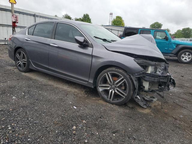 1HGCR2F50HA073622 - 2017 HONDA ACCORD SPORT GRAY photo 4