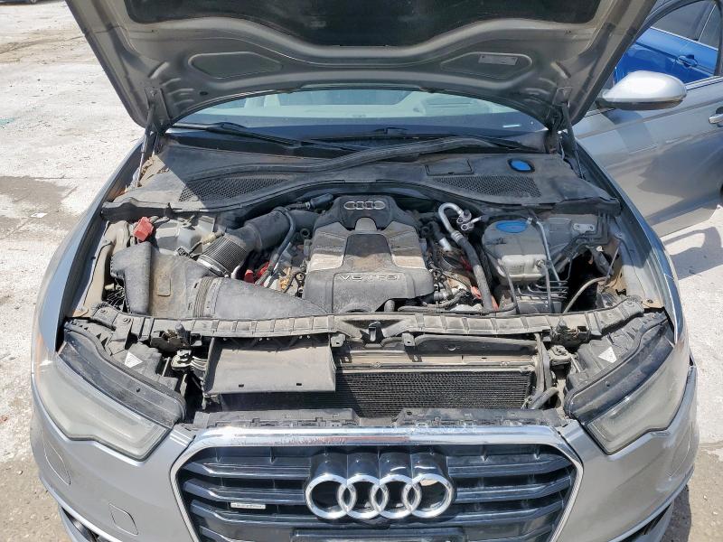WAUJGAFC3DN142565 - 2013 AUDI A6 PRESTIGE ნაცრისფერი ფოტო 11