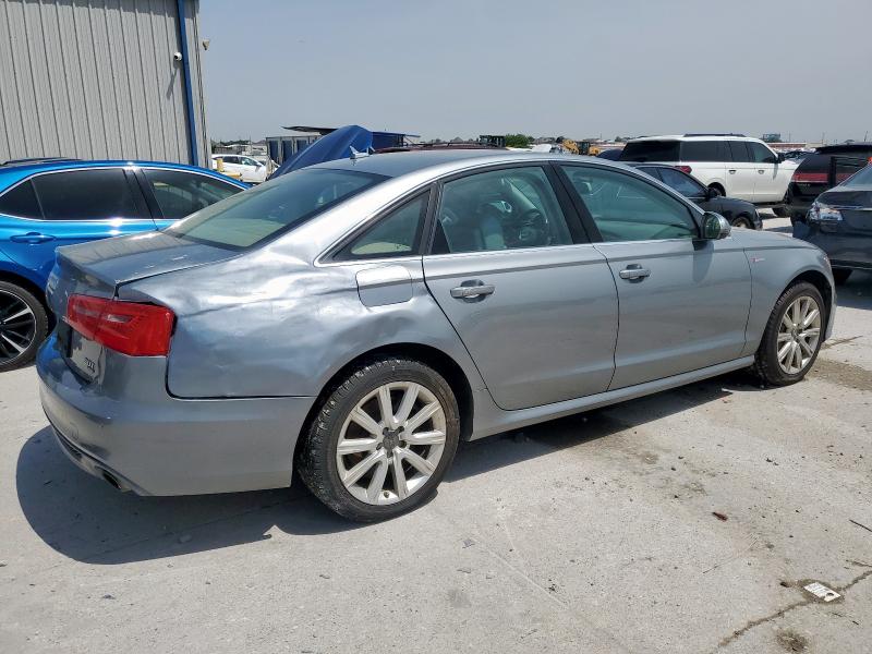 WAUJGAFC3DN142565 - 2013 AUDI A6 PRESTIGE ნაცრისფერი ფოტო 3