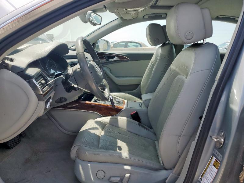 WAUJGAFC3DN142565 - 2013 AUDI A6 PRESTIGE ნაცრისფერი ფოტო 7