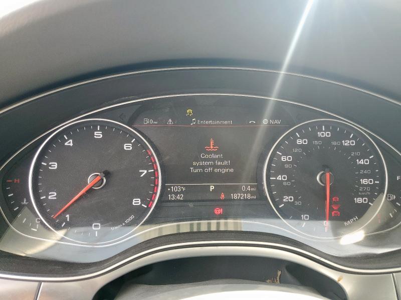 WAUJGAFC3DN142565 - 2013 AUDI A6 PRESTIGE ნაცრისფერი ფოტო 9